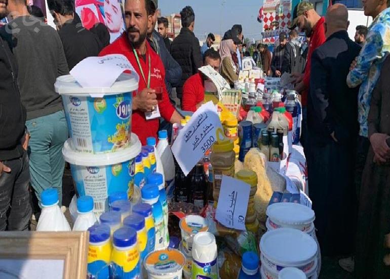 يوميات ساحة التحرير..متظاهرو العراق يحيون حملة  صنع في العراق  لمواجهة المنتجات المستوردة